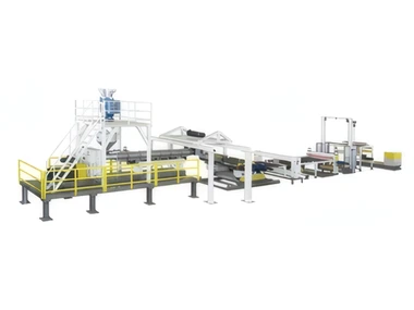 Linea di estrusione fogli PC/PMMA